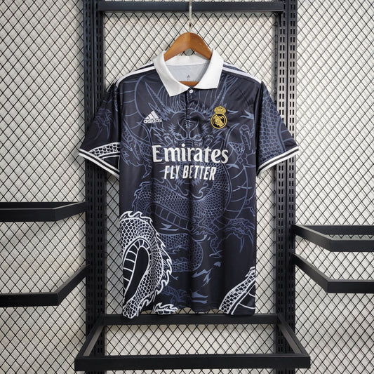 Camisa Real Madrid Preta Edição Especial 23/24 - Versão Torcedor