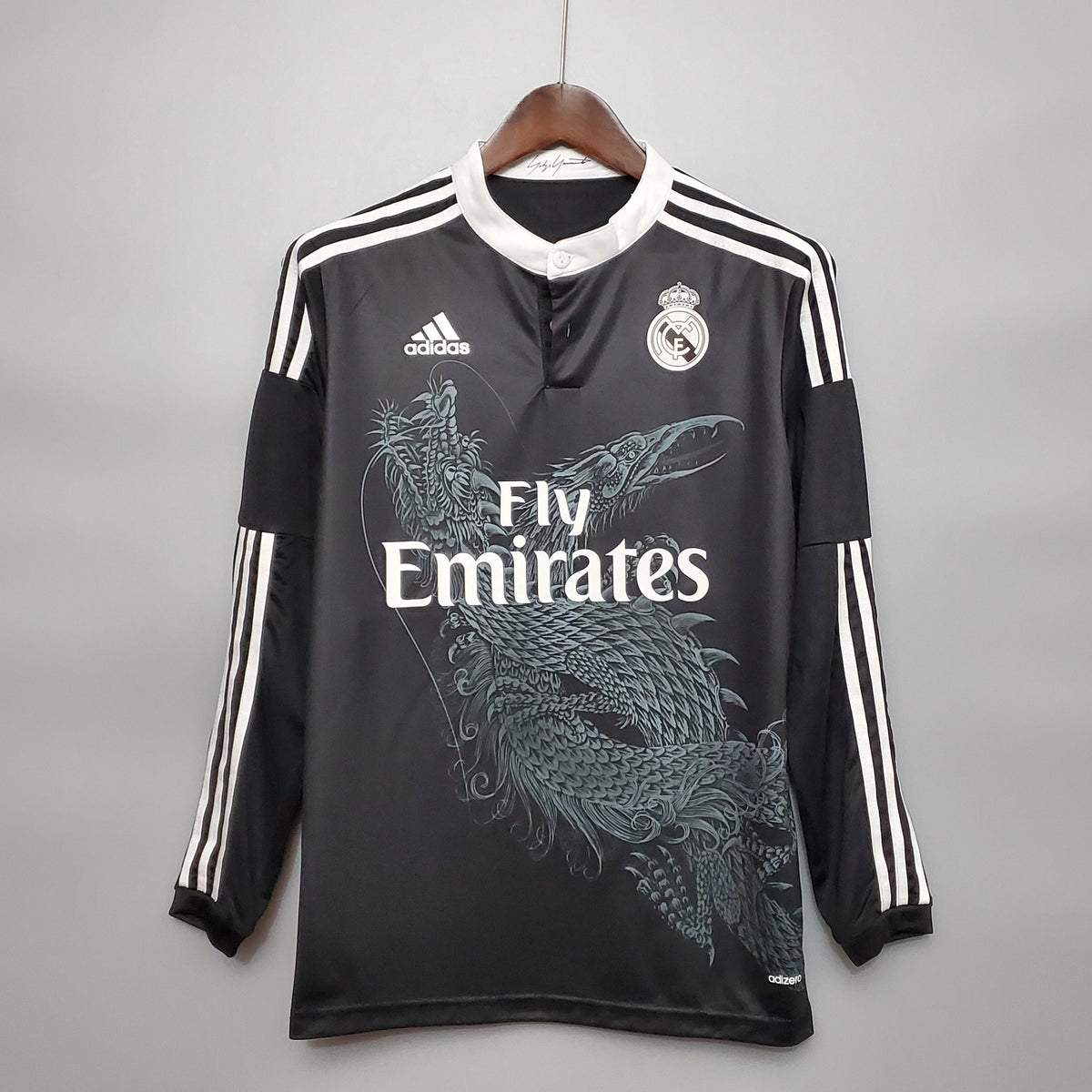 Camisa III do Real Madrid 14/15 - Versão Retrô Manga Comprida