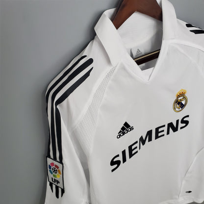 Camisa Titular Real Madrid 05/06 - Versão Retrô