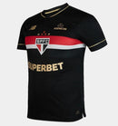 Camisa São Paulo Preta 25/26 -  Lançamento III
