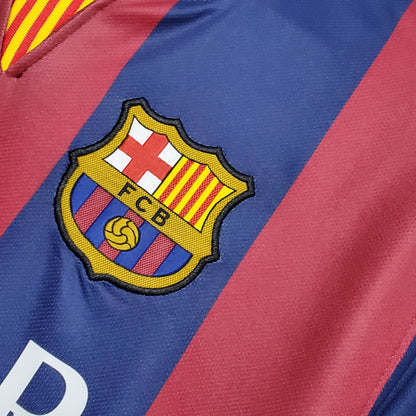 Camisa Titular Barcelona 14/15 - Versão Retrô