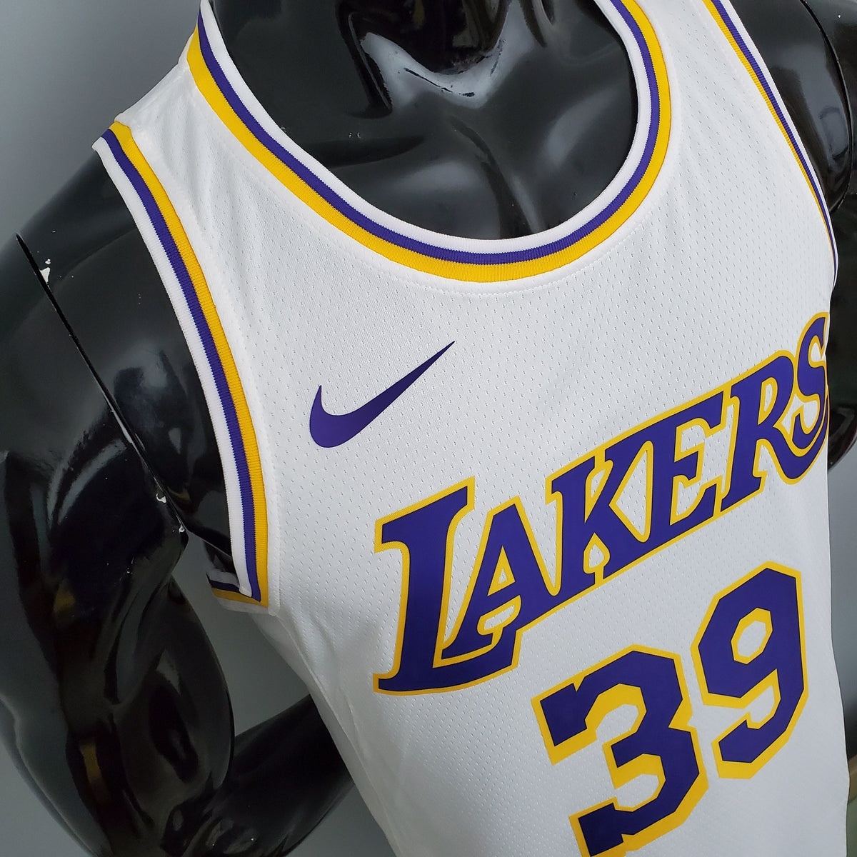 Camisa NBA Lakers #39 Howard New Finals Branca - 23/24