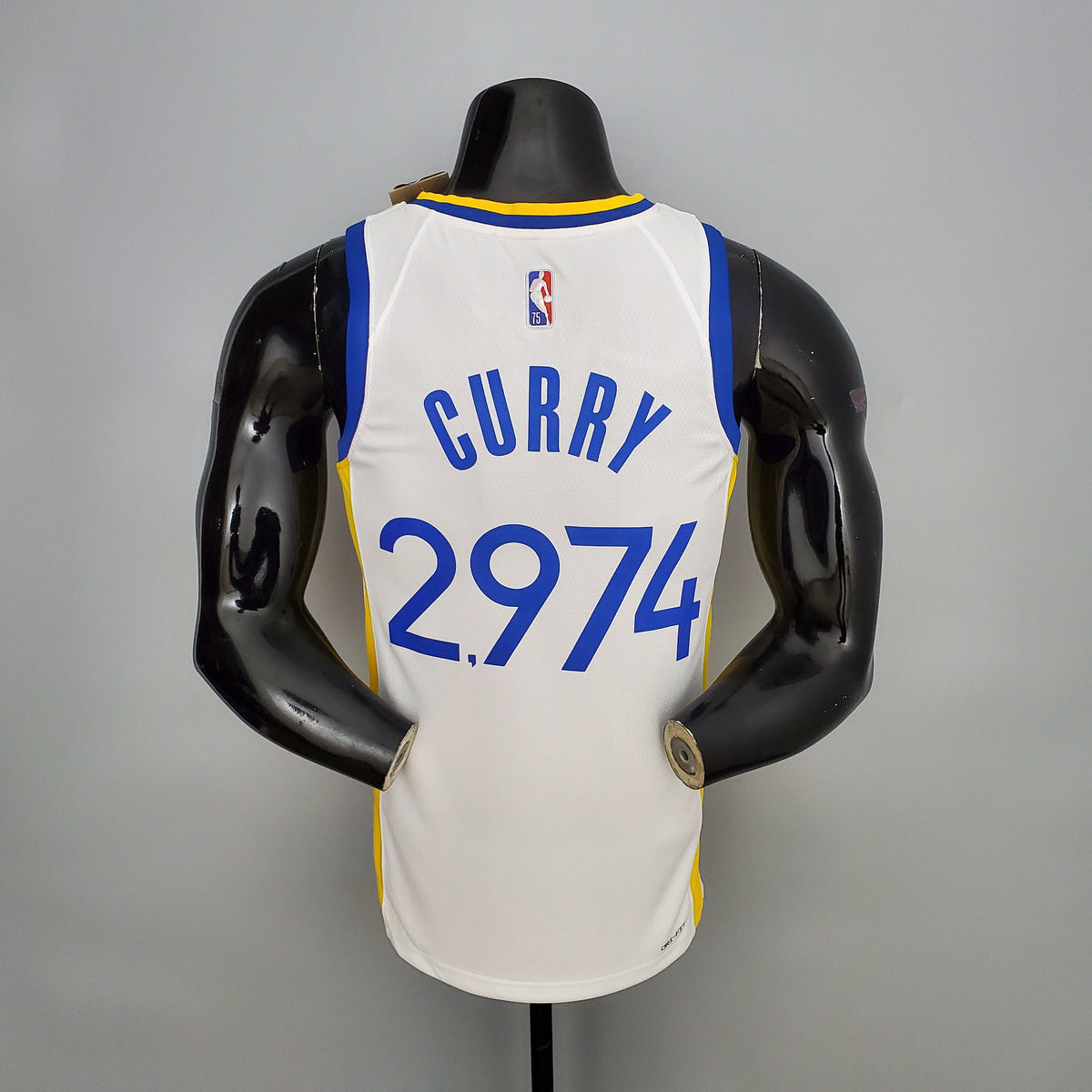Camisa NBA Golden State Warriors #30 Curry - #2974 Branca