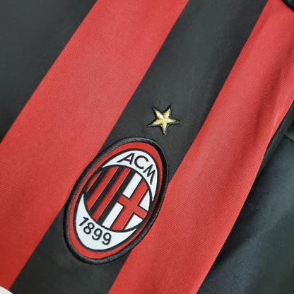 Camisa Titular do Milan 09/10 - Versão Retrô