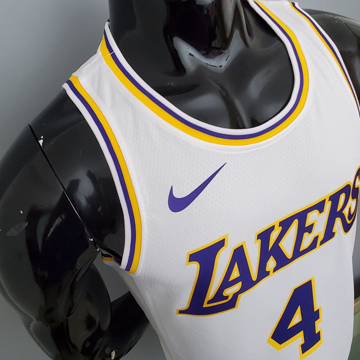 Camisa NBA Lakers #4 Rondo New Finals Branca - 23/24