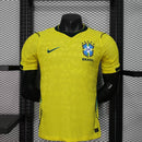 Camisa Brasil Home 2026/27 - Nike Jogador Masculina - Amarela/Verde