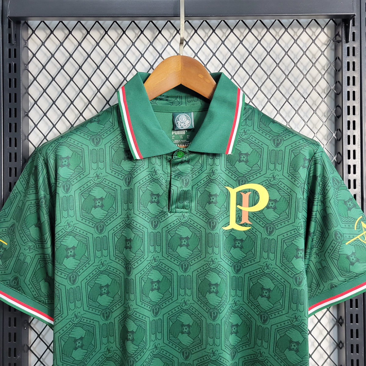 Camisa Polo Palmeiras 23/24 - Puma Masculina Torcedor