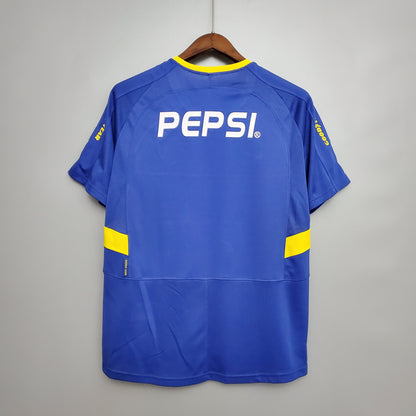 Camisa Titular Boca Juniors 03/04 - Versão Retrô
