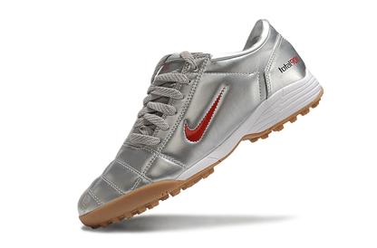 Nike Total 90 -  Prata e vermelho  - Pronta entrega