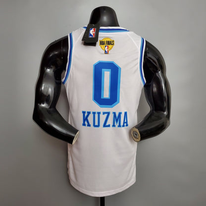 Camisa NBA Lakers #0 Kuzma Retro Night Branca - 23/24