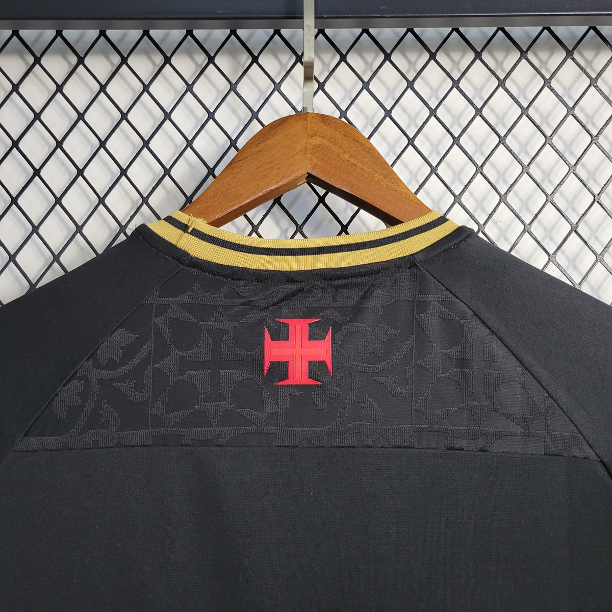 Camisa Vasco Especial 22/23 - Kappa Torcedor Masculina - Preta
