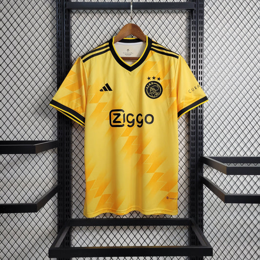 Camisa Ajax Amarela 23/24 - Adidas Torcedor Masculina