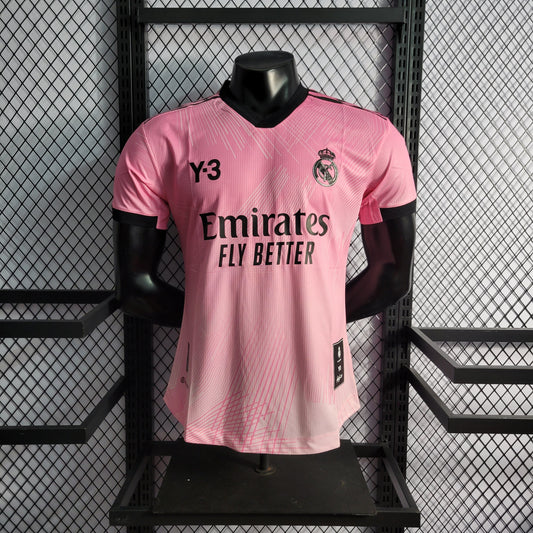 Camisa Edição Especial Real Madrid Y3 Rosa 22/23 - Versão Jogador