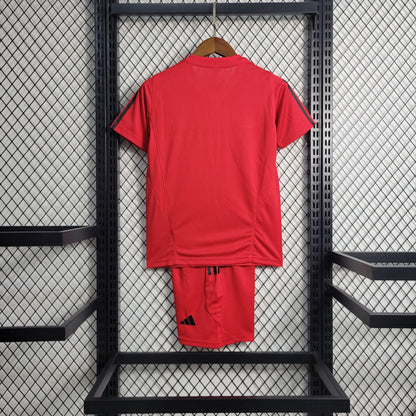 Kit Infantil de Treino Flamengo 23/24 - Vermelho