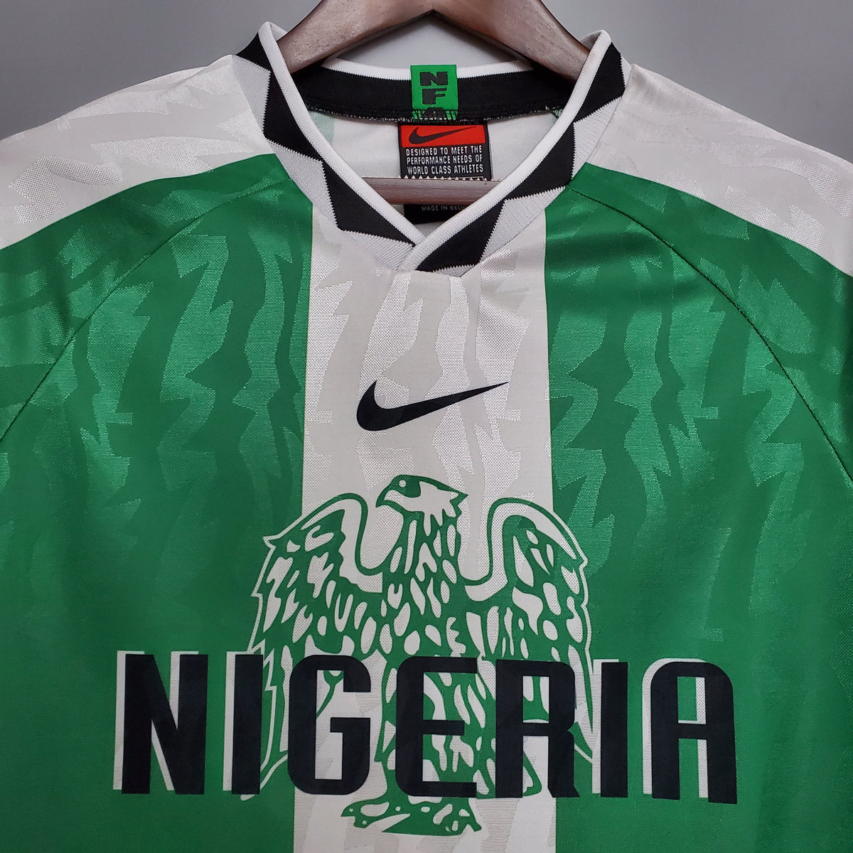 Camisa Titular Nigéria 1996 - Versão Retrô