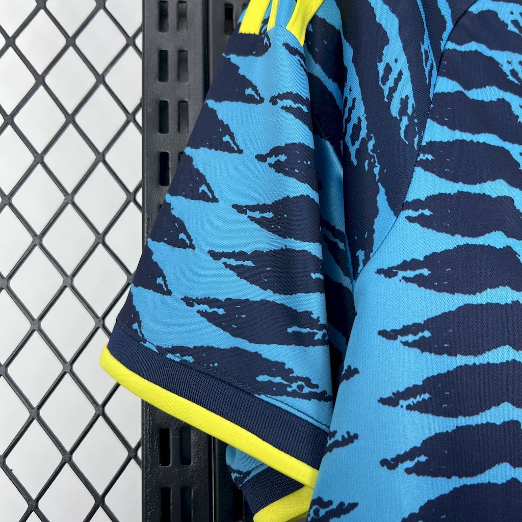 Camisa da Seleção da Colômbia Away 2026/27 - Adidas Torcedor Masculina - Azul/Preta