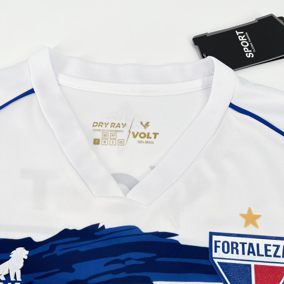 Camisa Fortaleza branca 24/25 - Torcedor Masculina Volt