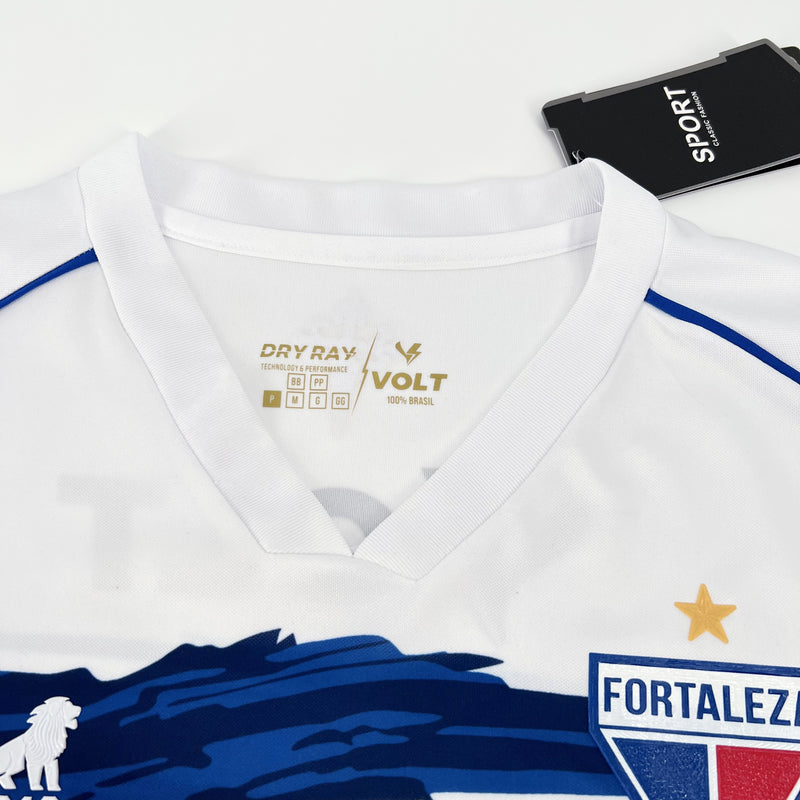 Camisa Fortaleza branca 24/25 - Torcedor Masculina Volt