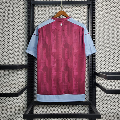 Camisa Masculina de Torcedor Aston Villa Home 23/24 Castore - Lançamento
