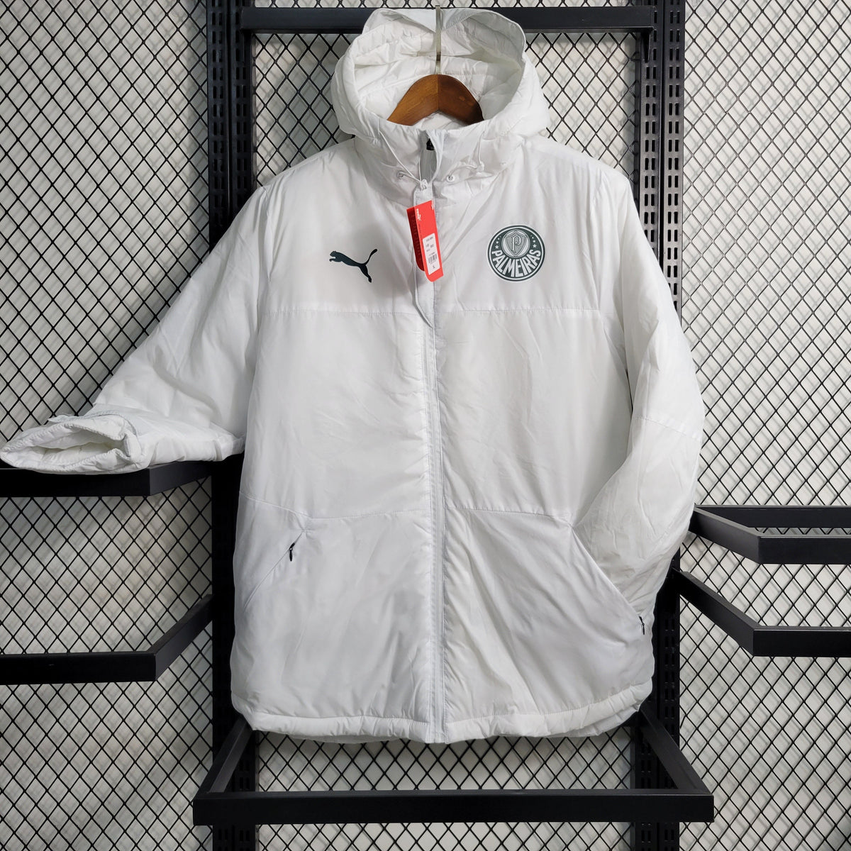Jaqueta Bobojaco Palmeiras 23/24 Puma - Branco
