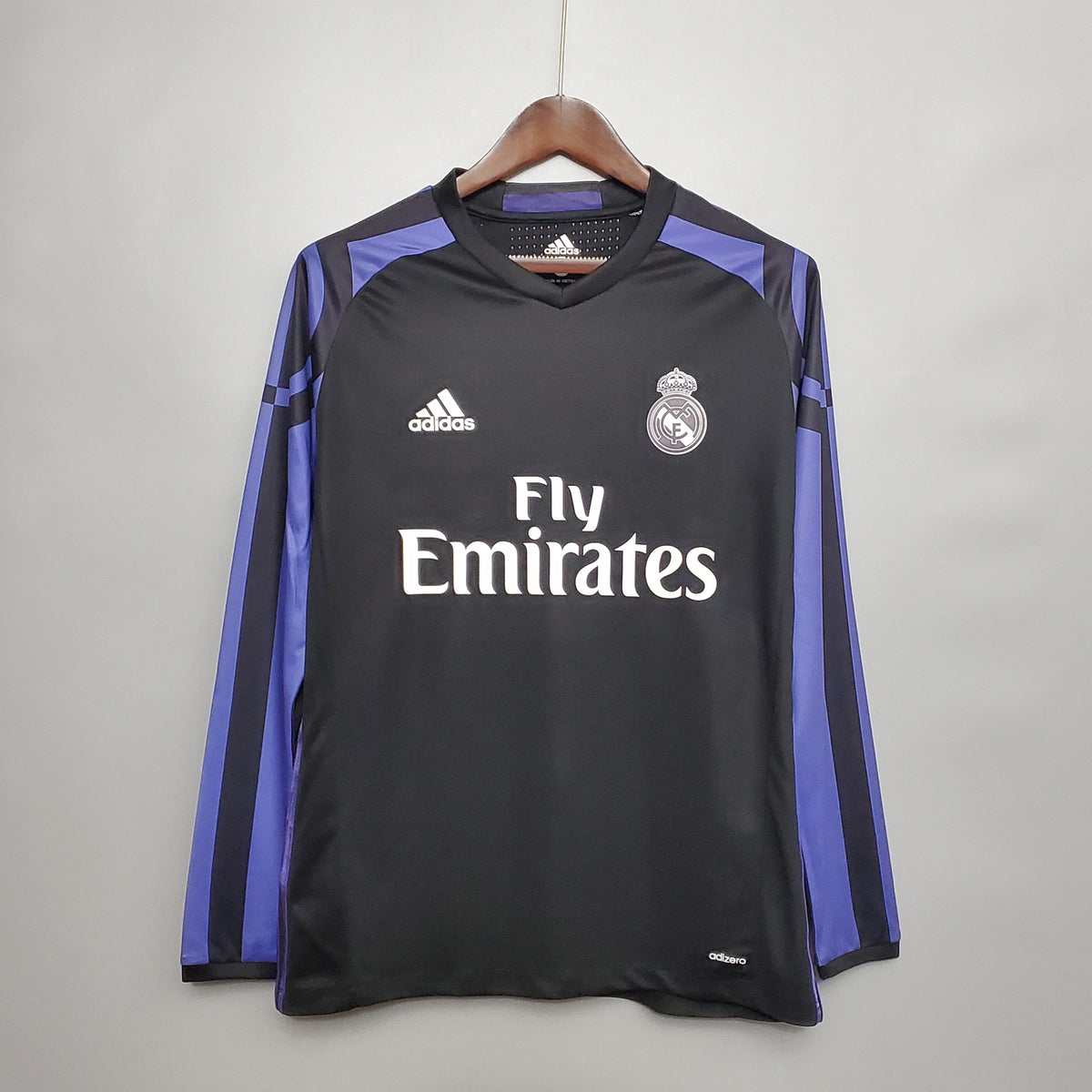 Camisa III do Real Madrid 15/16 - Versão Retrô Manga Comprida