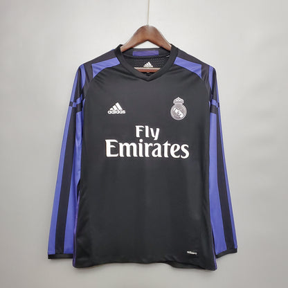 Camisa III do Real Madrid 15/16 - Versão Retrô Manga Comprida