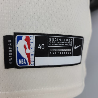 Camisa NBA Milwaukee Bucks #34 Antetokounmpo - Tema Branco