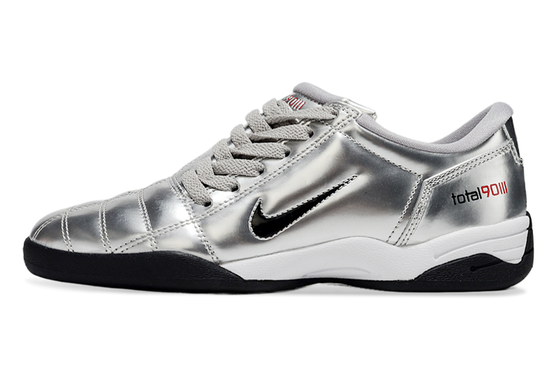 Nike Total 90 - Prata e Vermelho -  Futsal