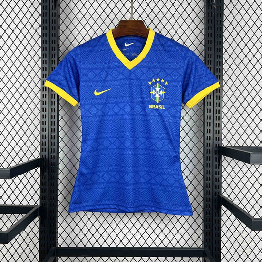 Camisa Seleção Brasil Edição Especial 2026/27 - Nike Torcedor Feminina - Azul/Amarela