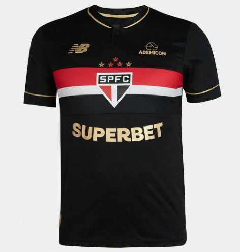 Camisa São Paulo Preta 25/26 - Lançamento III