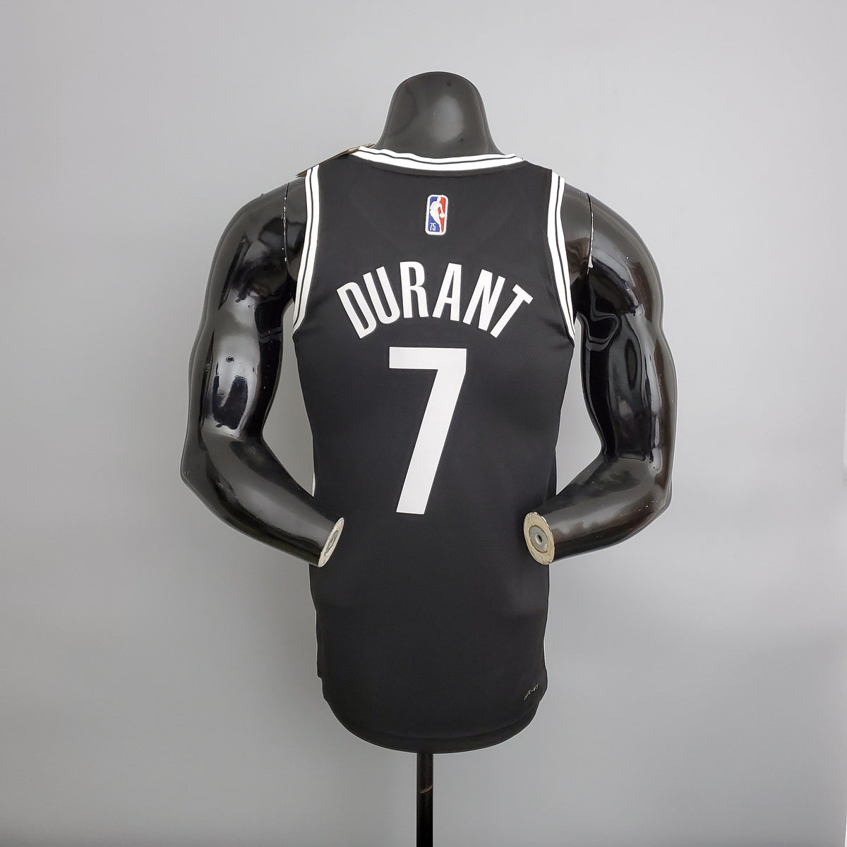 Camisa NBA Brooklyn Nets #7 Durant - 75º Aniversário Preta