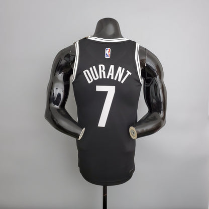 Camisa NBA Brooklyn Nets #7 Durant - 75º Aniversário Preta