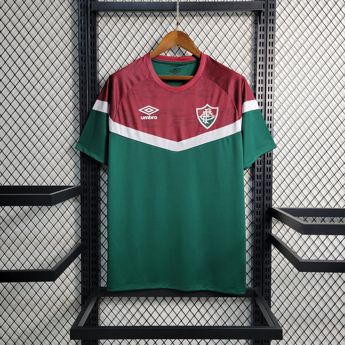 Camisa de Treino Fluminense 23/24 - Umbro Masculina Torcedor - Lançamento