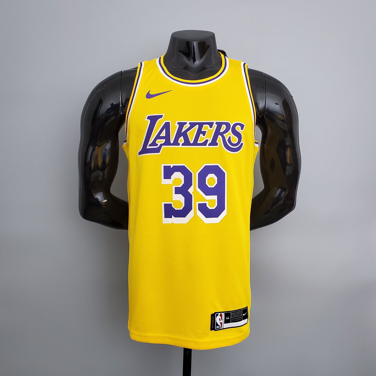 Camisa NBA Lakers #39 Howard Gola Careca Amarela - 23/24