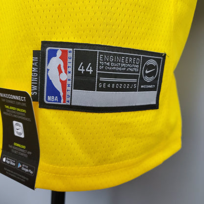 Camisa NBA Lakers #24 Bryant Comemorativa Amarela - 23/24