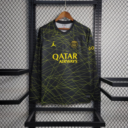 Camisa PSG 4 Manga Longa 23/24 - Versão Torcedor