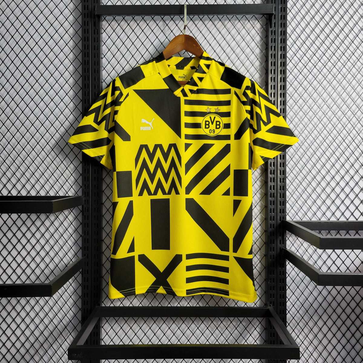 Camisa de Treino Borussia Dortmund 22/23 Amarela - Versão Torcedor