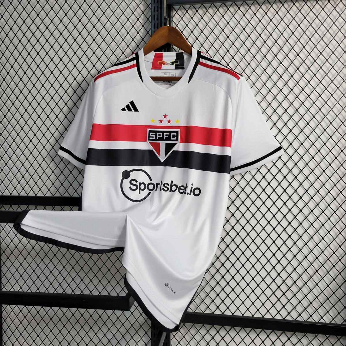 Camisa São Paulo I 23/24 - Adidas Torcedor Masculina - Lançamento