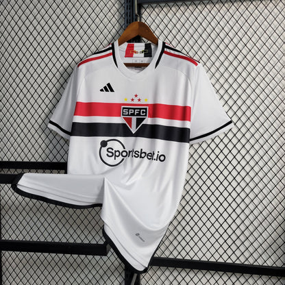 Camisa São Paulo I 23/24 - Adidas Torcedor Masculina - Lançamento