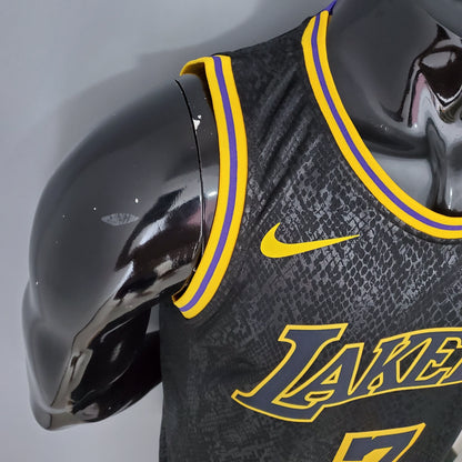 Camisa NBA Lakers #7 Anthony Estampa de Cobra - 23/24
