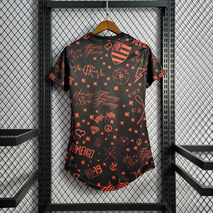 Camisa Pré-Jogo Flamengo 22/23 - Versão Feminina