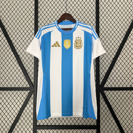 Camisa Argentina Home 24/25 - Adidas Torcedor Masculina