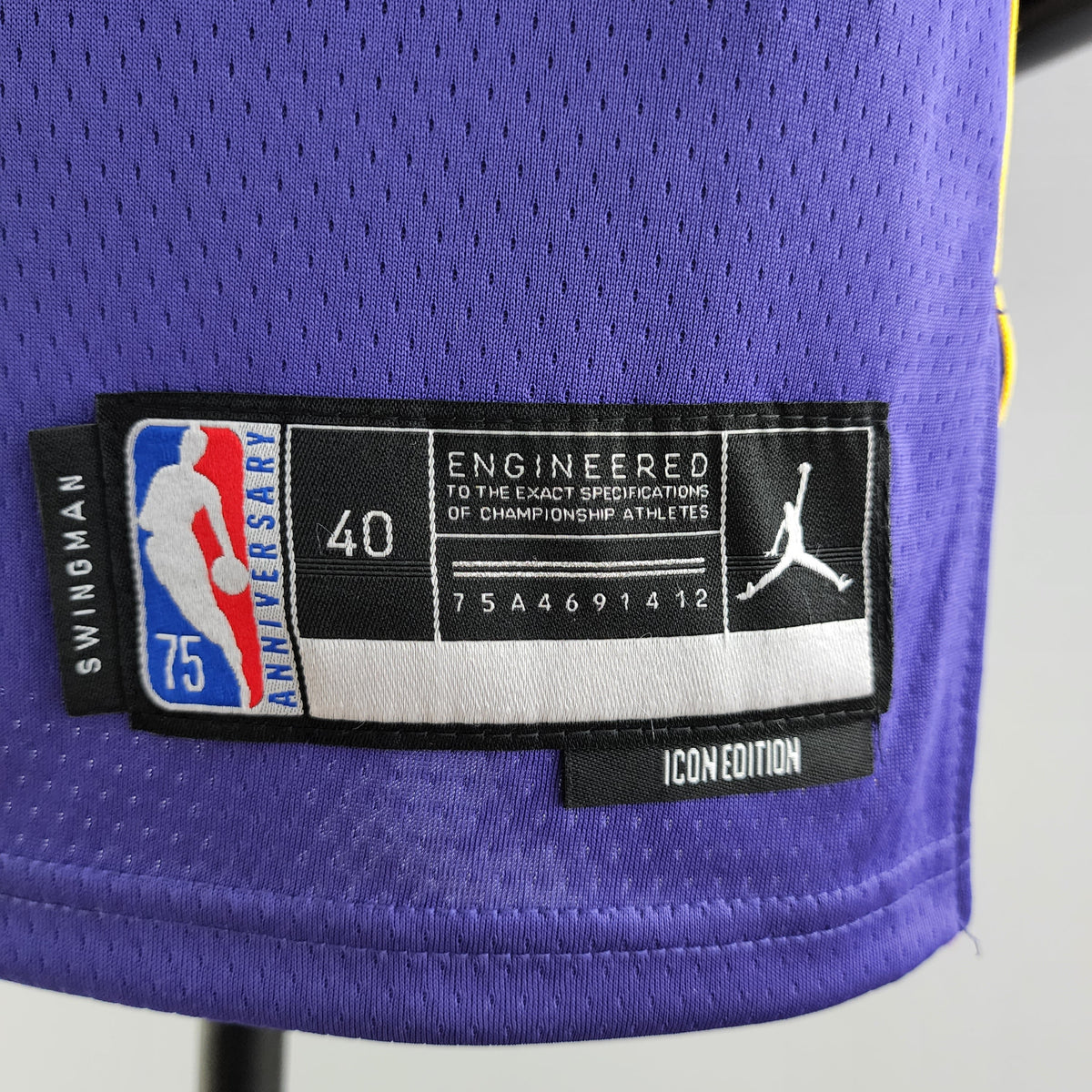 Camisa NBA Lakers #95 Toscano Roxa - 23/24