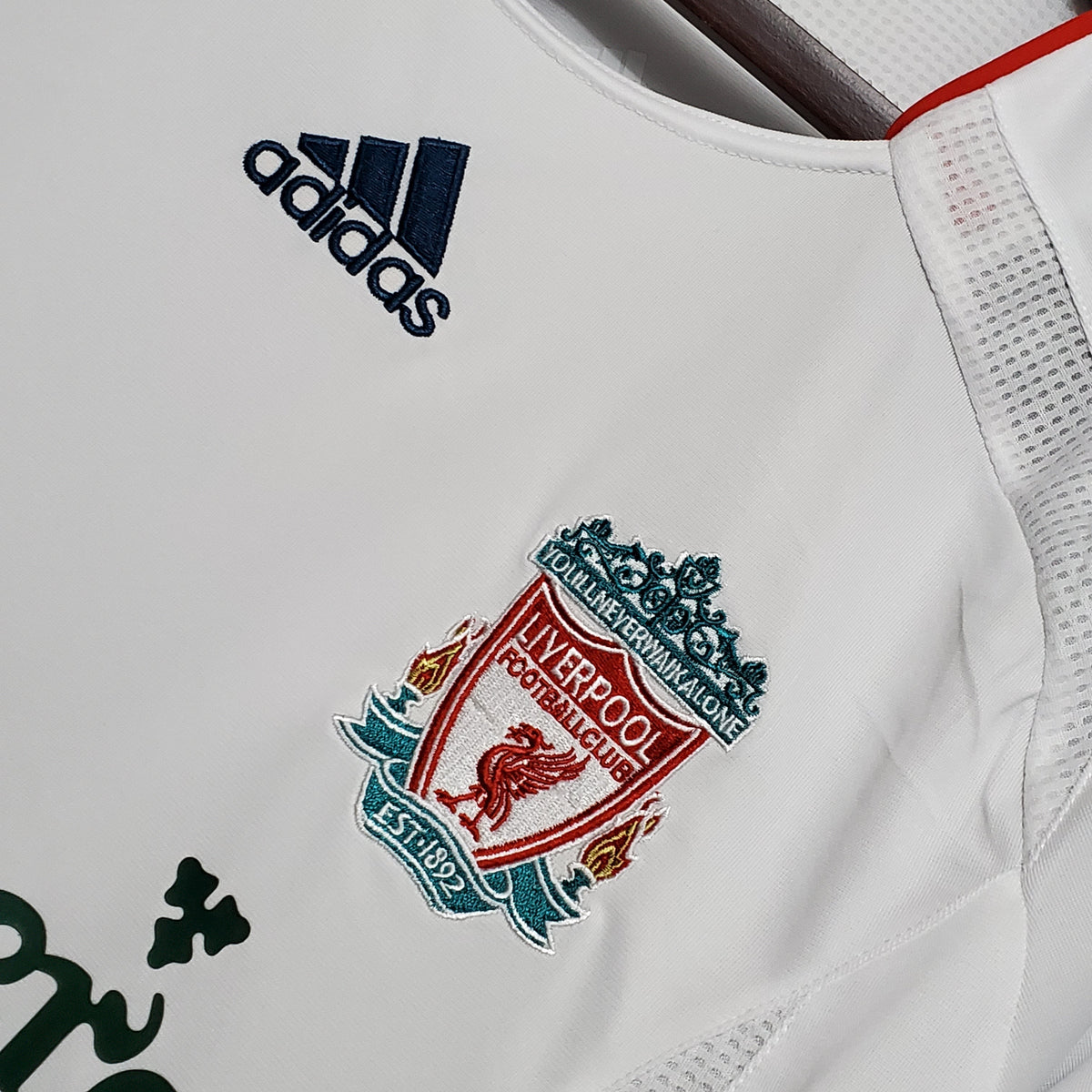 Camisa reserva do Liverpool 06/07 - Versão Retrô