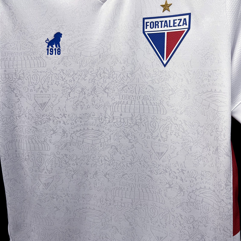 Camisa Fortaleza branca 24/25 - Torcedor Masculina