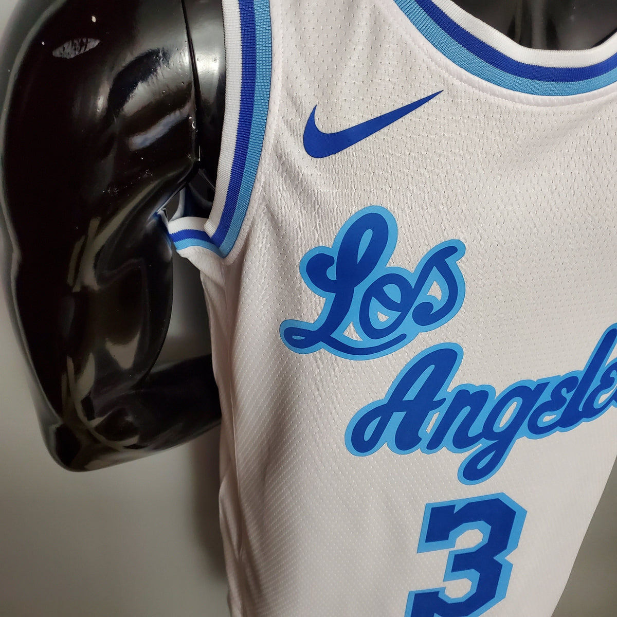 Camisa NBA Lakers #3 Davis Retro Night Branca - 23/24
