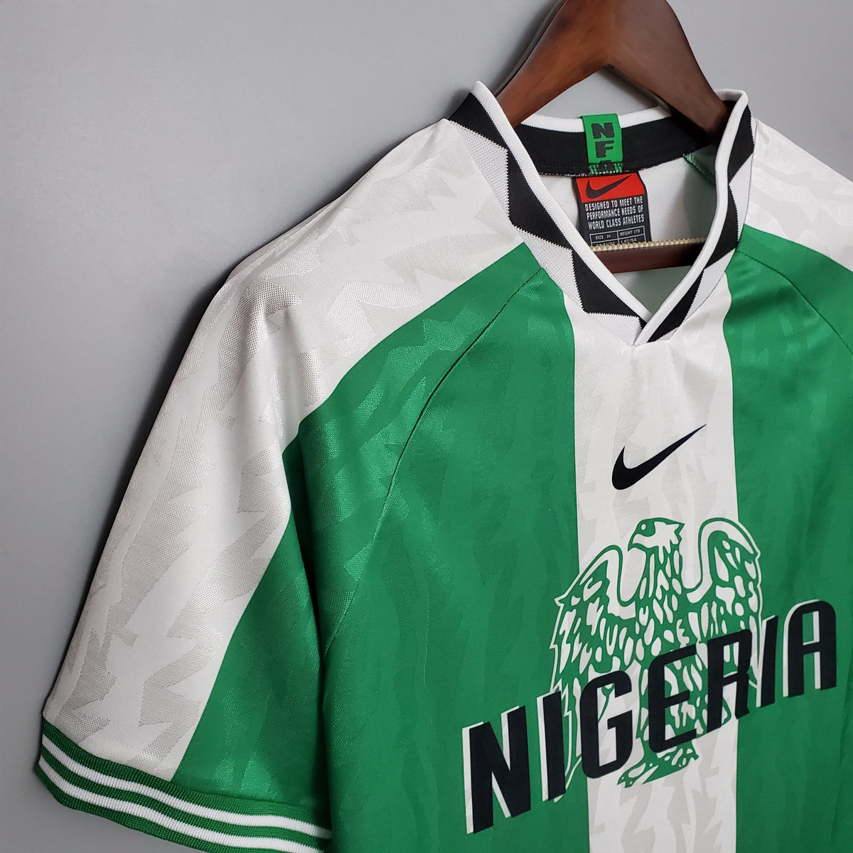 Camisa Titular Nigéria 1996 - Versão Retrô