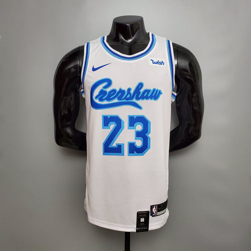 Camisa NBA Lakers #23 James Nike Connect Crenshaw - 23/24