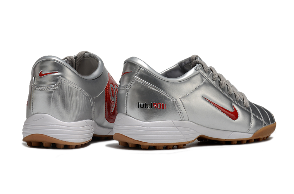 Nike Total 90 -  Prata e vermelho  - Pronta entrega