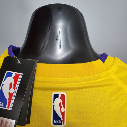 Camisa NBA Lakers #24 Bryant Gola V City Amarela - 23/24